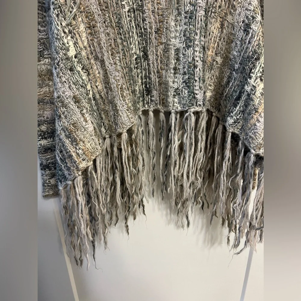Free People Birkenstock Fringe Cardigan